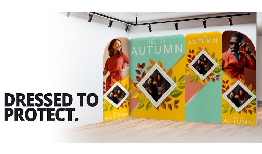 Ultima Displays launches first self-sanitising stretch textile display solution to help boost the exhibition and events industry
